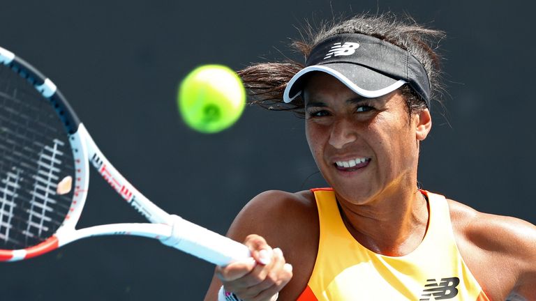 Heather Watson from Britain