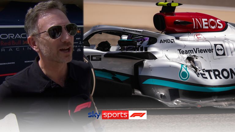 Christian Horner, Team Principal of Red Bull Racing, was initially very frank about the question of the radical design of their new Mercedes.