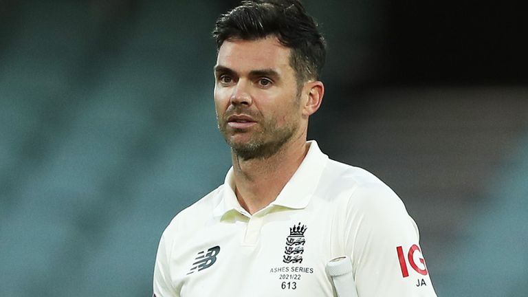 James Anderson was left out of the England squad during their tour of the West Indies