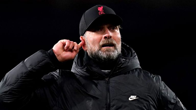 Liverpool moved Jurgen Klopp inside one point from Manchester City