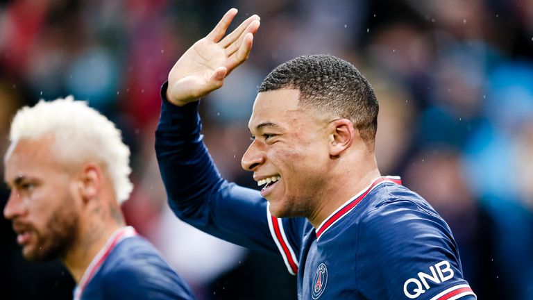 Kylian Mbappe inspired PSG to win over Saint-Etienne