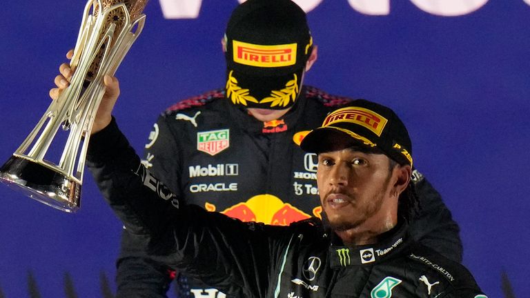 Relive what was a legendary race at the opening Grand Prix in Saudi Arabia last season, which saw Lewis Hamilton beat title rival Max Verstappen.