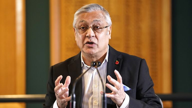 Lord Patel was appointed as President in November to help oversee the sentence changes in Yorkshire