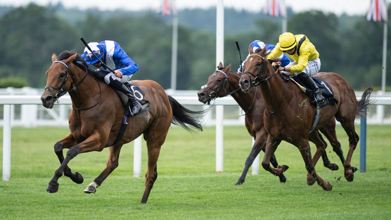Lord North is clearly racing to win the 2020 Prince of Wales at Royal Ascot
