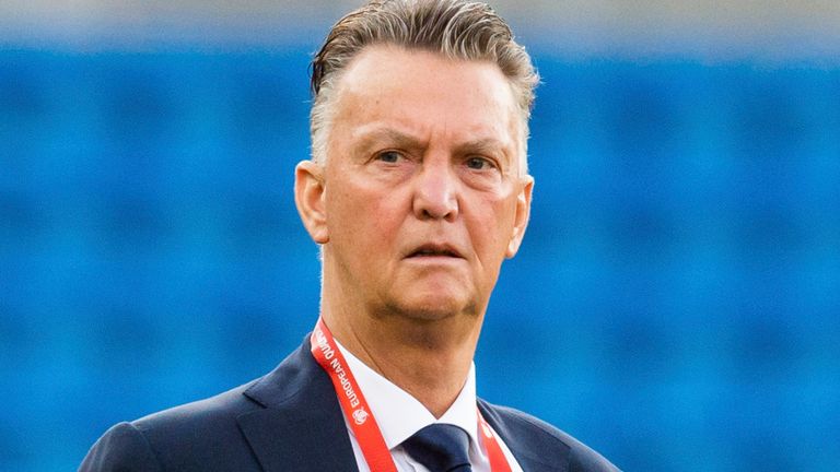 Netherlands manager Louis van Gaal (AFP)