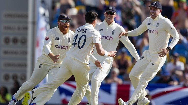 West Indies opener John Campbell Matthew Fisher was sent off with the second ball in Test cricket