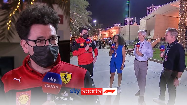 Finishing the team with a one-two was a huge confidence booster for the team, says Ferrari boss Mattia Binotto.