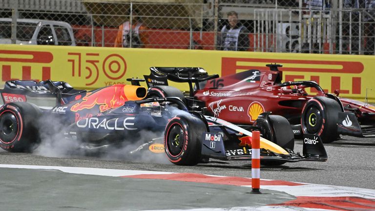 Max Verstappen discusses his battle with Charles Leclerc and his differences with Lewis Hamilton