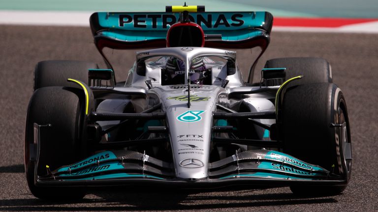     Mercedes' new W13 sidepod-less broke the cover Thursday morning