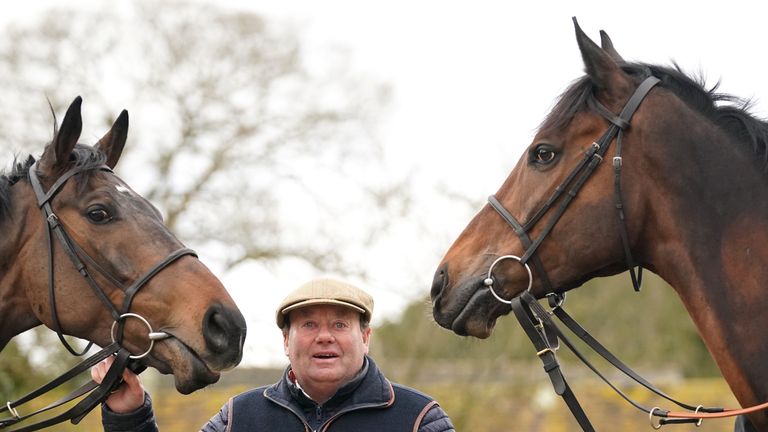 Festival Showdown: Nikki Henderson Jonbon (left) and Constitution Hill set to clash at Supreme Novices' #39;  obstacle