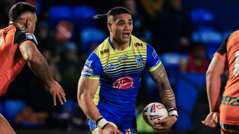 Peter Mata'utia is one of two Warrington players to earn a place in our team of the week