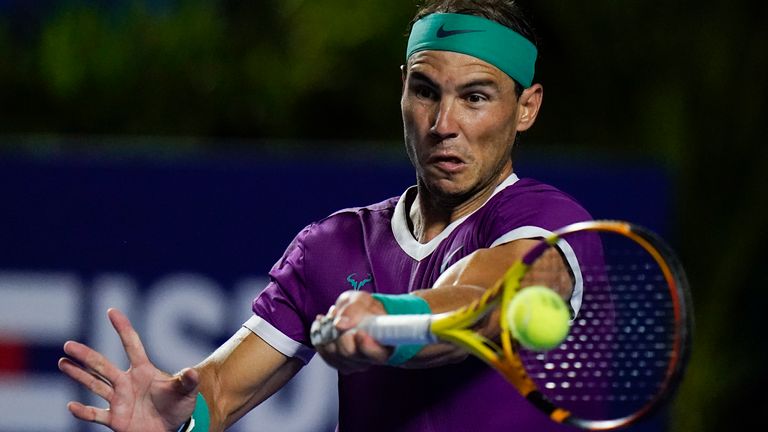 Rafael Nadal will meet Daniil Medvedev in the semi-finals in Acapulco