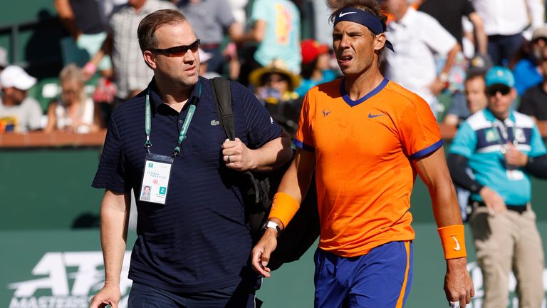 Rafael Nadal remains uncertain when he can return to competitive tennis
