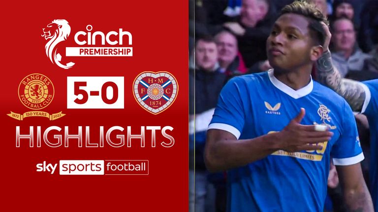 Rangers vs Hearts highlights