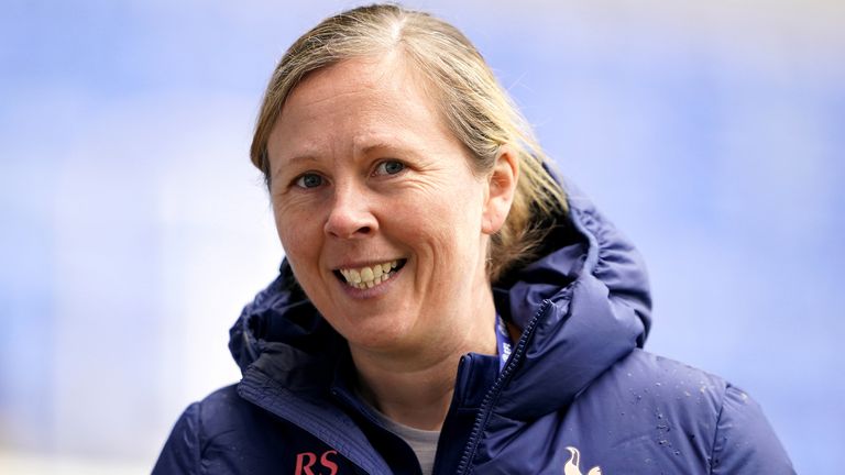 Tottenham Women manager Rehanne Skinner