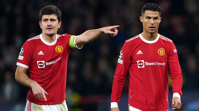 Is Cristiano Ronaldo trying to snatch the Manchester United captain from Harry Maguire?