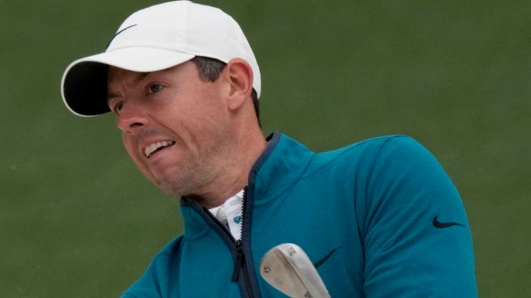 Rory McIlroy heads into the final round of The Masters on one