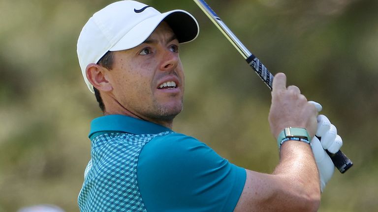McIlroy produced an impressive round of 64, one short of Augusta's course record.