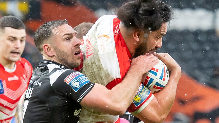 Highlights of the Betfred Super League match between Hull FC and St Helens