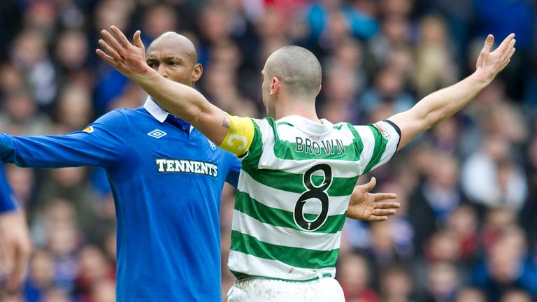 Scott Brown played 43 games for Old Firm