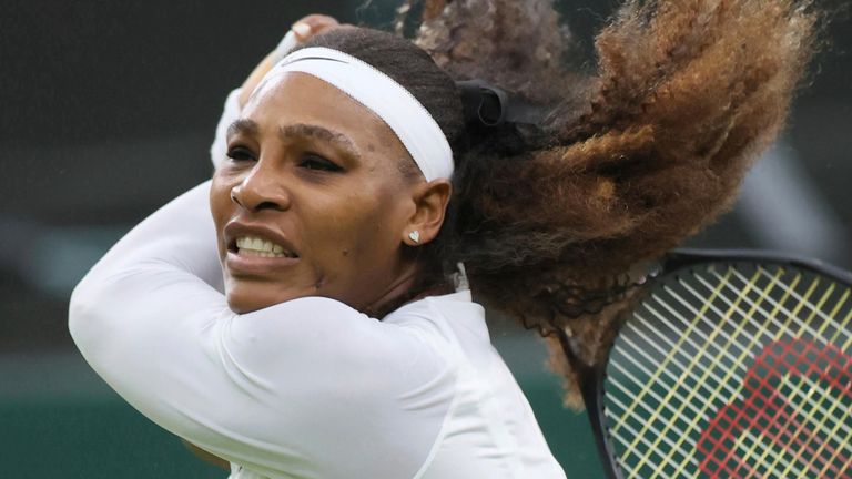 Williams has won Wimbledon seven times in her career