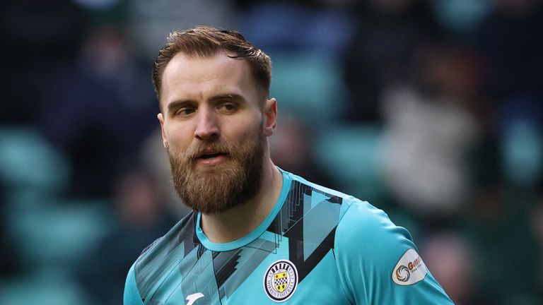 Jack Alnwick, Saint Mirren, was the busiest goalkeeper in February