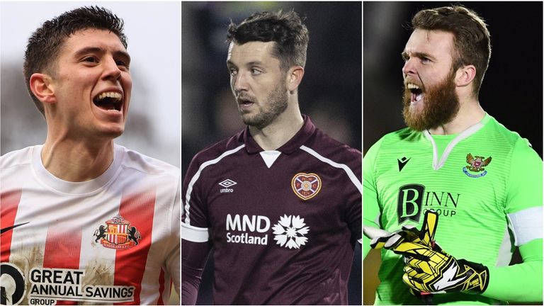 Stewart, Halkett and Clark are included in the Scotland squad 