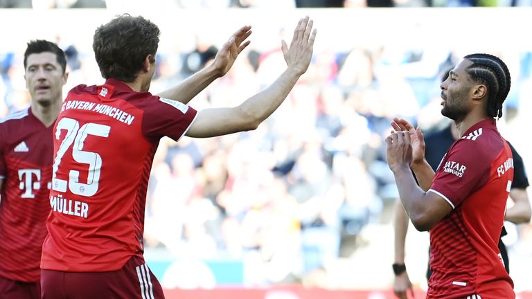 Bayern Munich achieved one victory from their 32nd Bundesliga title