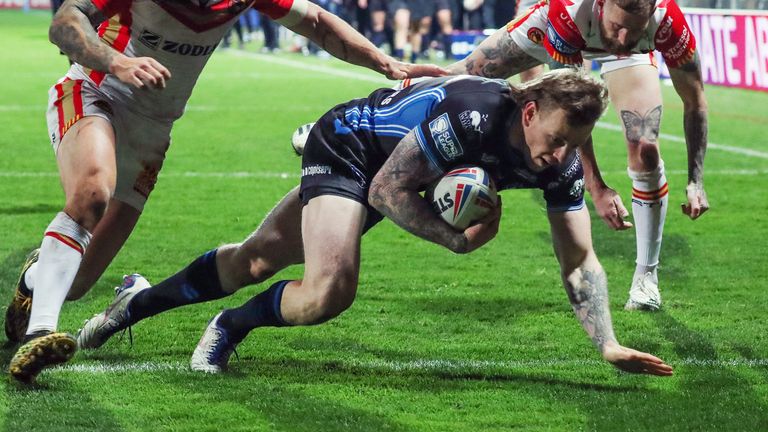 Tom Johnston has already scored four attempts for Wakefield in 2023