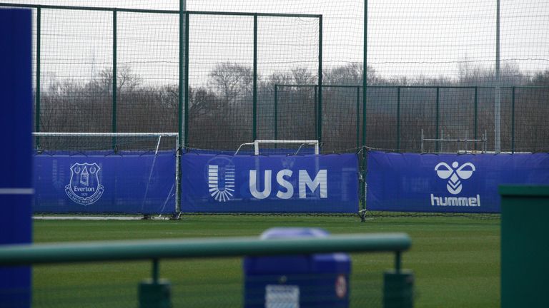 The association, owned by Alisher Usmanov, had sponsored Everton's training ground since 2017 until ties were cut this week.