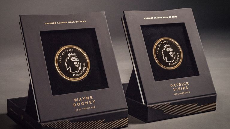 Rooney and Vieira Awards PL Hall of Fame