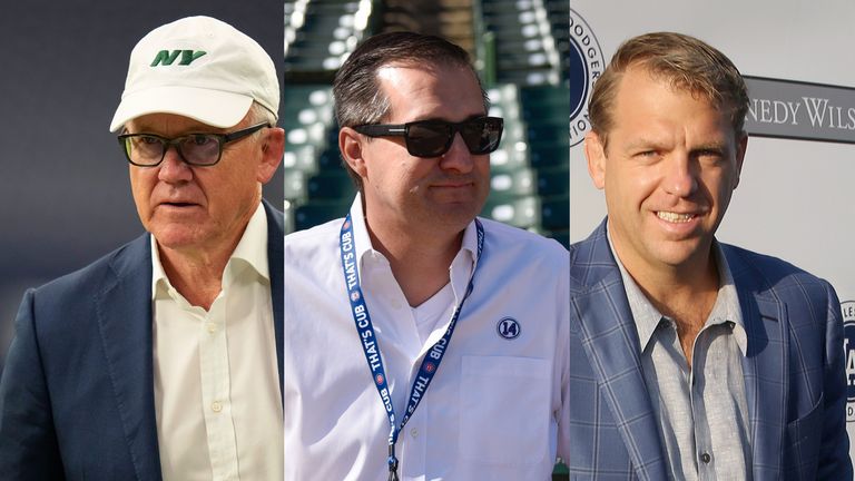 Woody Johnson, Tom Ricketts and Todd Pauls
