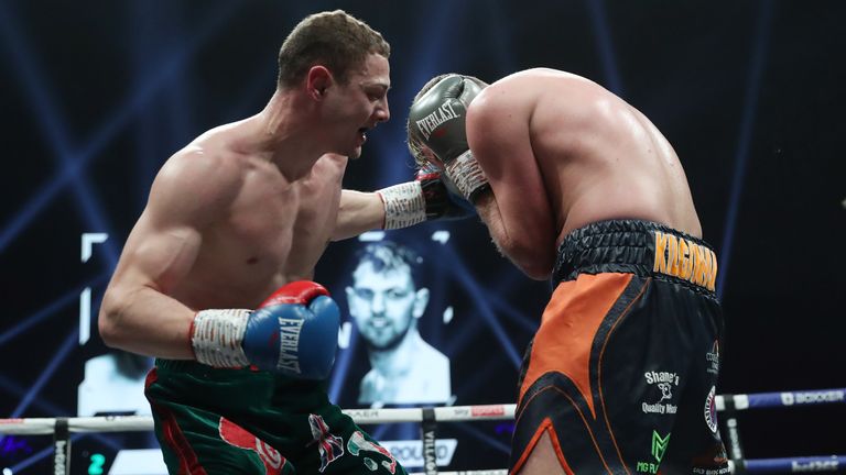 Ben Shalom ... S BOXXER PROMOTION MARSHALL V HERMANS .UTILITA ARENA, 04/02/2022.NEWCASTLE.PIC LAWRENCE LUSTIG.