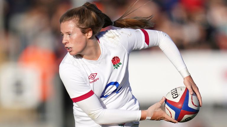 Zoe Harrison returns to the team to start the half-flying 